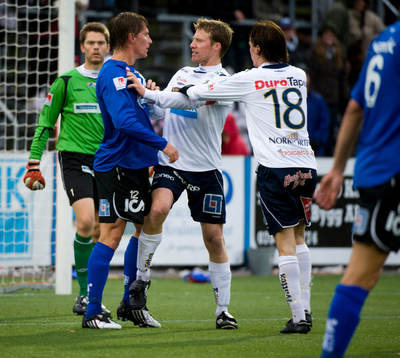 Tomas Zvirgzdauskas, Halmstad och Daniel Bernhardsson,