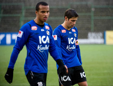 Marcus Olsson och Michael Görlitz, Halmstad depp när de
