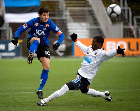 Anel Raskaj, Halmstad och Yussif Chibsah, Gefle