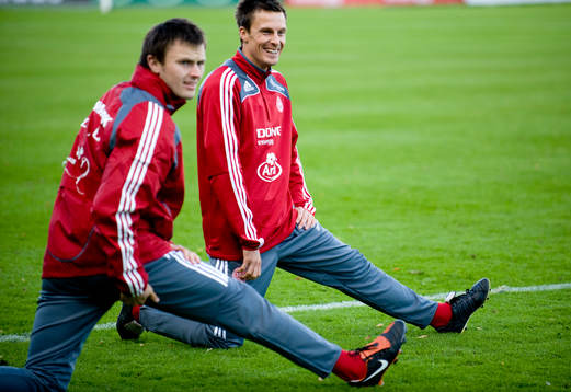 William Kvist och Jesper Bech