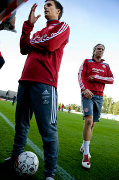 Jesper Bech och Christian Poulsen ger intevjuer till Media