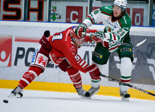 Eric Beaudoin, Rögle och Anton Lander, Timrå