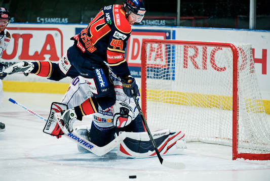 Nicklas Danielsson, Djurgården, är nära att göra mål