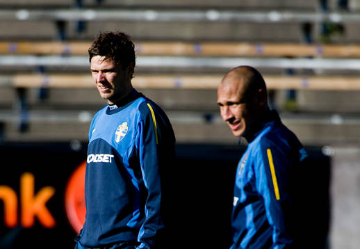 Marcus Berg och Henrik Larsson