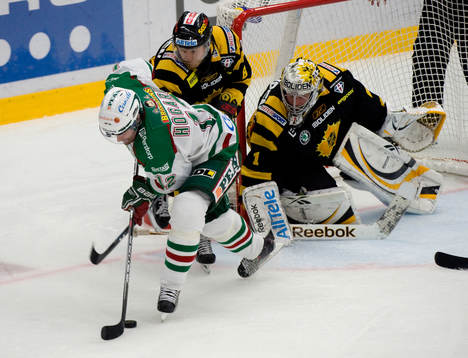 Peter Högardh, Rögle, Niklas Strandberg och Andreas