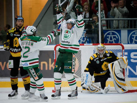 1-1 Jakob Johansson, Rögle, jubel