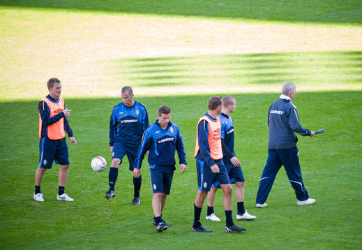 Sebastian Larsson, Daniel Andersson, Anders Svensson,