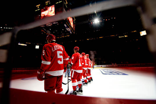 Nicklas Lidström och Detroit, på line up