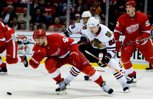 Henrik Zetterberg, Detroit, handpassar, handpassning
