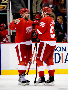 Henrik Zetterberg, Niklas Kronwall, Detroit Red Wings