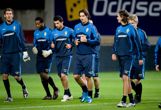 Andreas Isaksson, Eddie Gustafsson, Behrang Safari, Zlatan