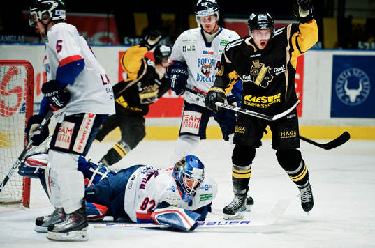 Patrik Bergström, AIK, jubel