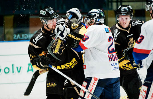 David Engblom, AIK, gruffar med Fredrik Höggren, Bofors