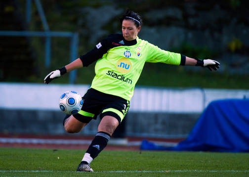 Gudbjörg Gunnarsdottir, målvakt