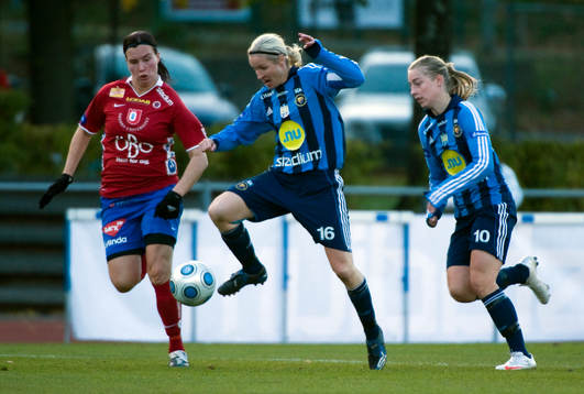Sanna Valkonen, Örebro och Victoria Sandell Svensson och