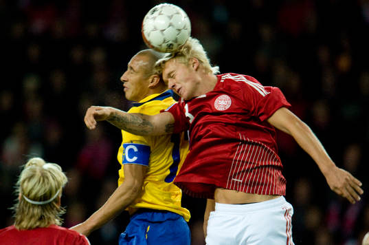 Henrik Larsson, Sverige och Simon Kjaer, Danmark