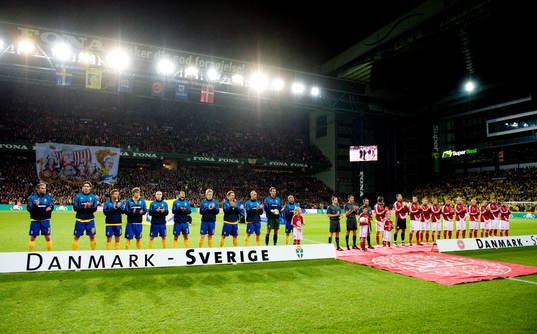 Laguppställning, Parken, arena
