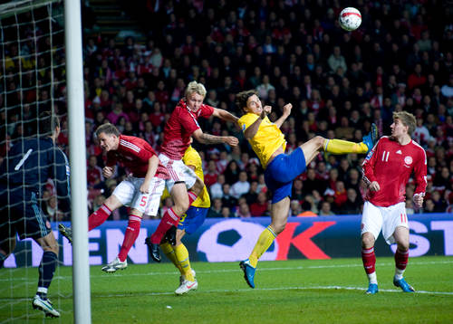 Simon Kjaer, Danmark, Zlatan Ibrahimovic, Sverige och