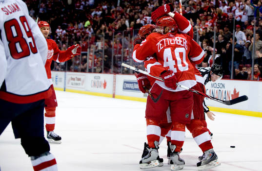 Henrik Zetterberg, Detroit, jubel
