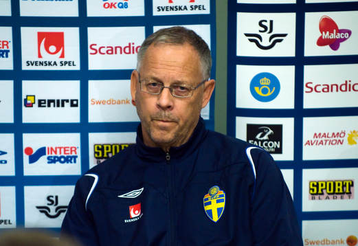 Lars Lagerbäck, förbundskapten, Sverige