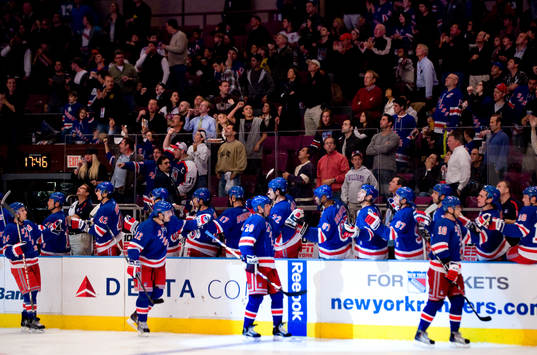 New York Rangers jubel