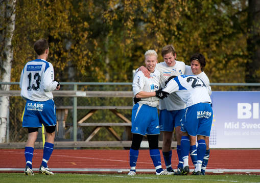 Tobias Sahlin, IFK Sundsvall jubel