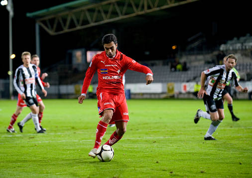 Imad Khalili, Norrköping skjuter in 2-0 målet