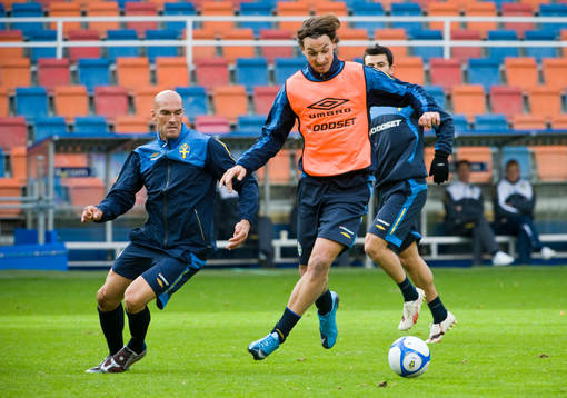 Daniel Majstorovic och Zlatan Ibrahimoivc
