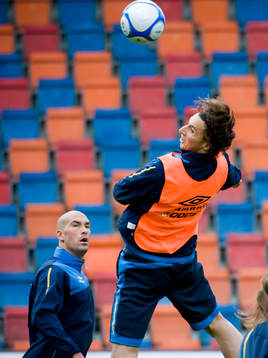 Daniel Majstorovic och Zlatan Ibrahimovic