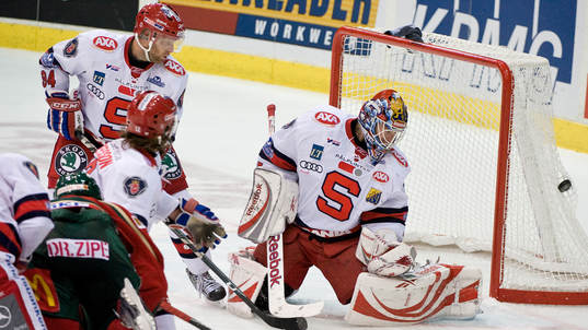 Christian Bäckman, Frölunda, har jätteläge i slutet av