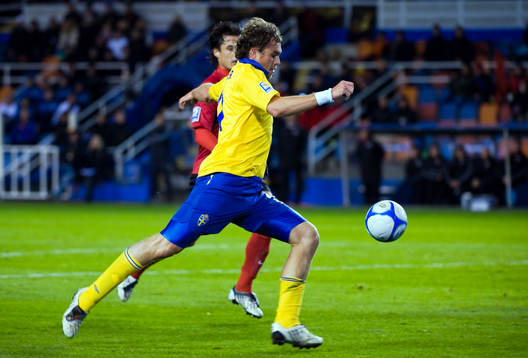 Bläddra bland fler bilder av Fotboll, VM-kval, Sverige - Albranien