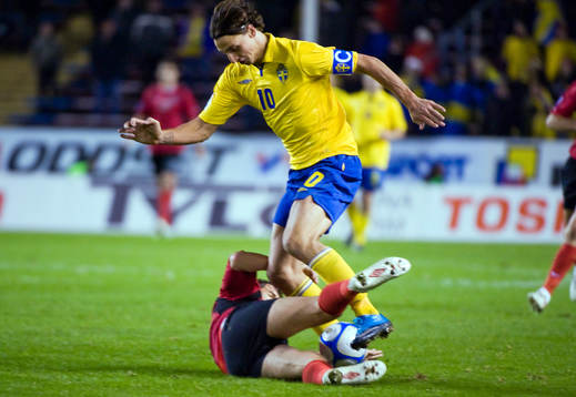 Zlatan Ibrahimovic, Sverige