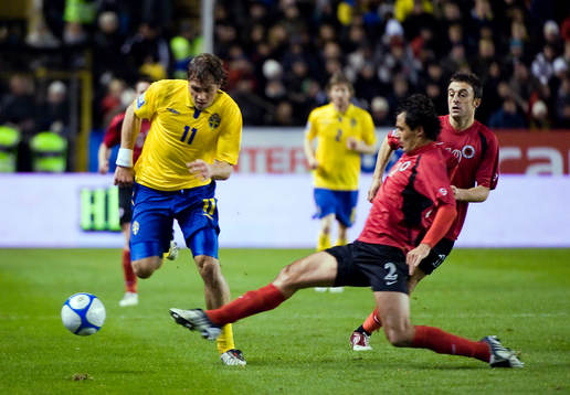 Johan Elmander, Sverige