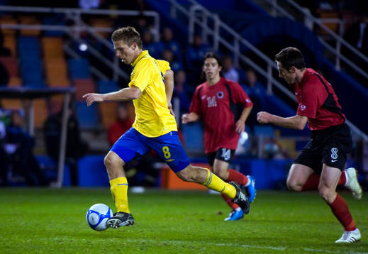 Anders Svensson, Sverige på väg att göra 4-1