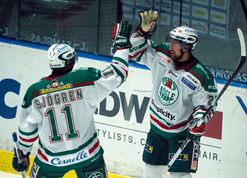Johan Alcén, Rögle, jubel