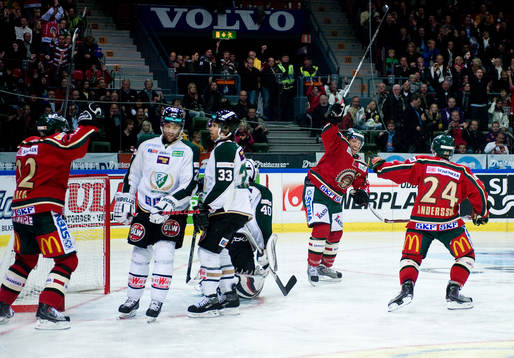 Joel Lundqvist, Frölunda, jubel