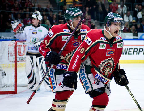 Fredrik Pettersson, Frölunda, jubel