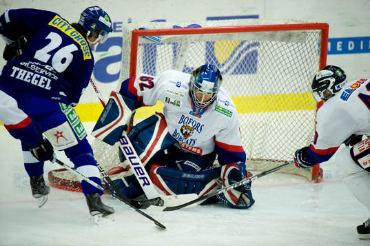 Micael Andersson, Målvakt, Bofors och Henrik Thegel,