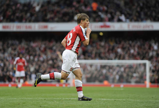 Andrey Arshavin, Arsenal, glädje