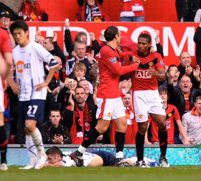 Fotboll, Premier League, engelsk, Manchester United -