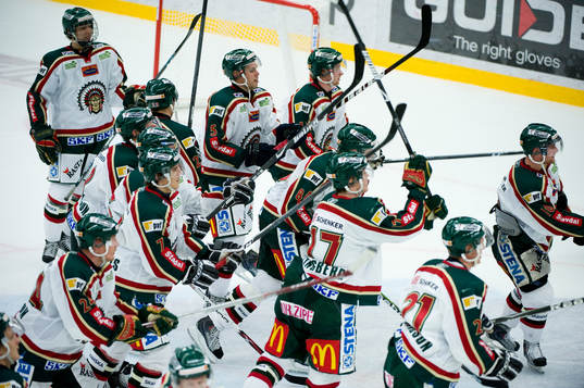 Frölunda, jubel