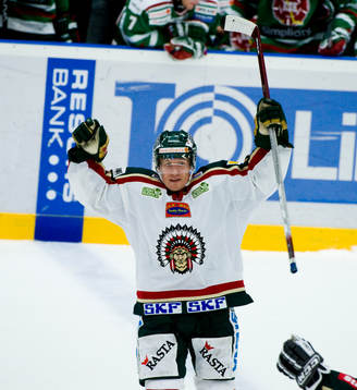 Niklas Andersson, Frölunda, jubel