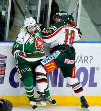 Johan Alcen, Rögle och Joakim Andersson, Frölunda