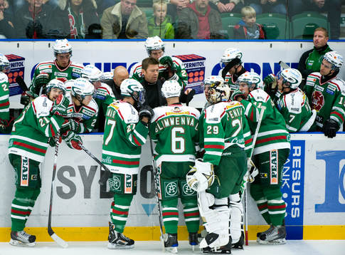 Gunnar Persson, tränare, Rögle, "Time-out"