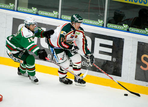 Per-Johan Axelsson, Frölunda och Dominik Granak, Rögle