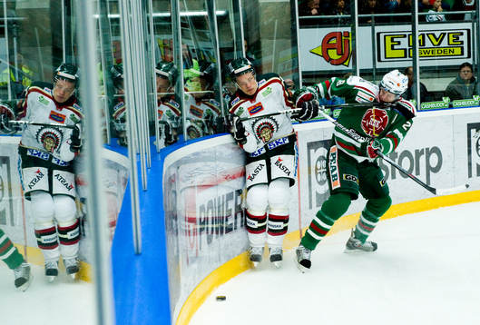 Eric Beaudoin, Rögle och Patric Blomdahl, Frölunda