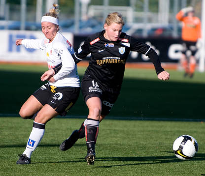 Fotboll, Allsvenskan, Dam, Kopparberg/Göteborg -