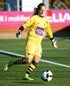 Sandra Wahldén, målvakt, Kristianstad