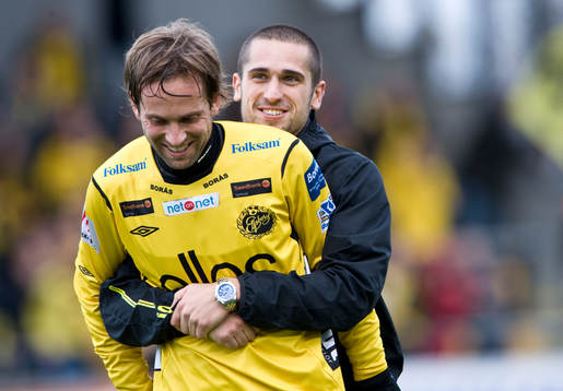 Mathias Florén och Emir Bajrami
