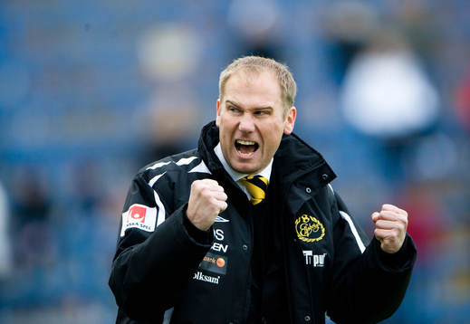 Magnus Haglund, tränare, Elfsborg, jubel